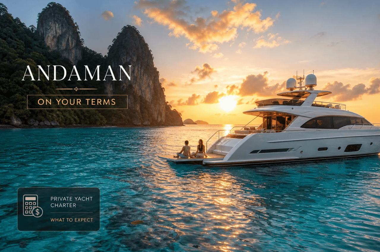 What a private yacht charter in Andaman really costs in 2026